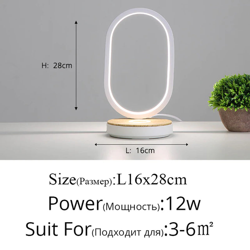 Modern Table Lamps for Bedroom Study Reading Lights Bedside Eye Protect Touch Dimming Lighting Luminaria Phone Wireless Charging