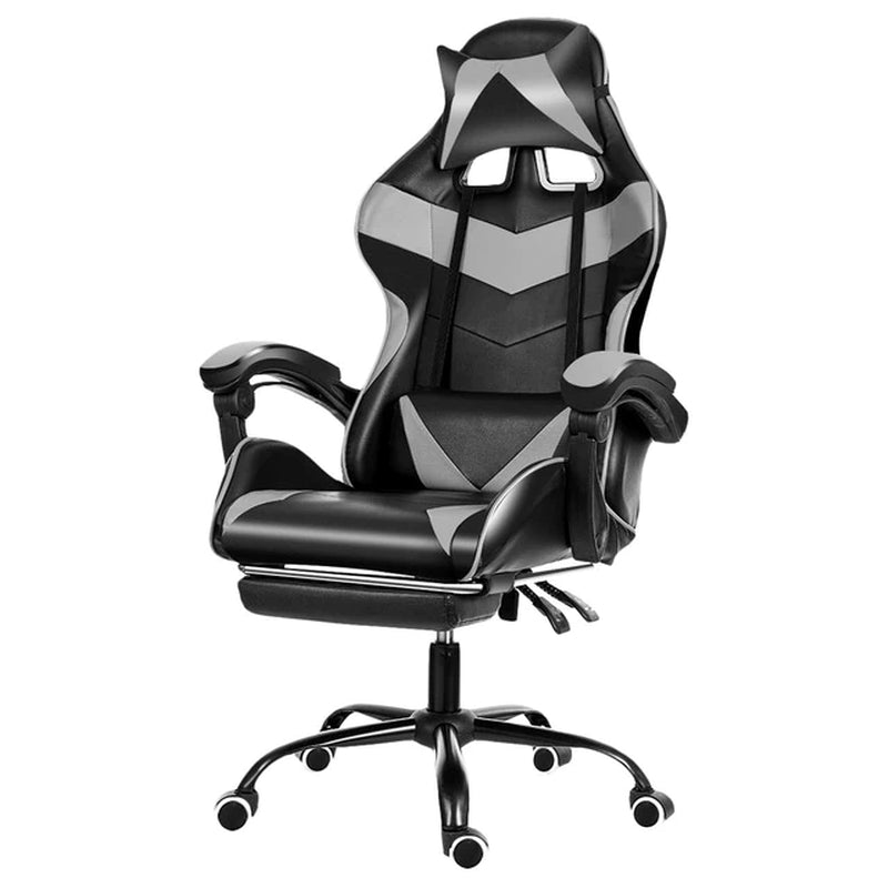 Leather Office Gaming Chair Home Internet Cafe Racing Chair WCG Gaming Ergonomic Computer Chair Swivel Lifting Lying Gamer Chair