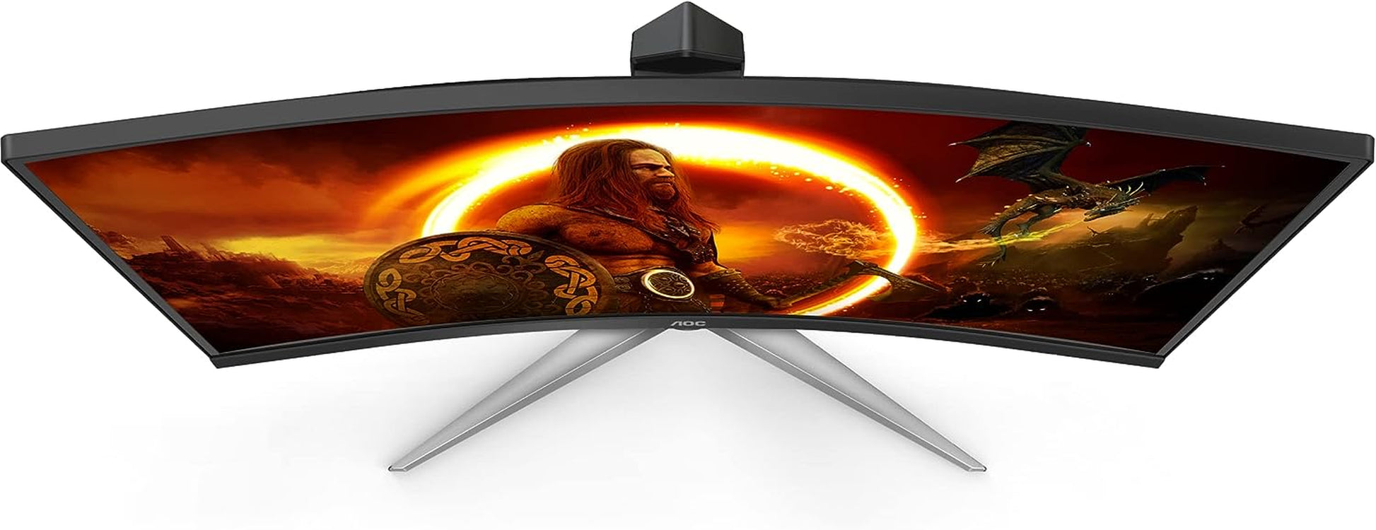 C27G2Z 27" Curved Frameless Ultra-Fast Gaming Monitor, FHD 1080P, 0.5Ms 240Hz, Freesync, HDMI/DP/VGA, Height Adjustable, 3-Year Zero Dead Pixel Guarantee, Black, 27" FHD Curved